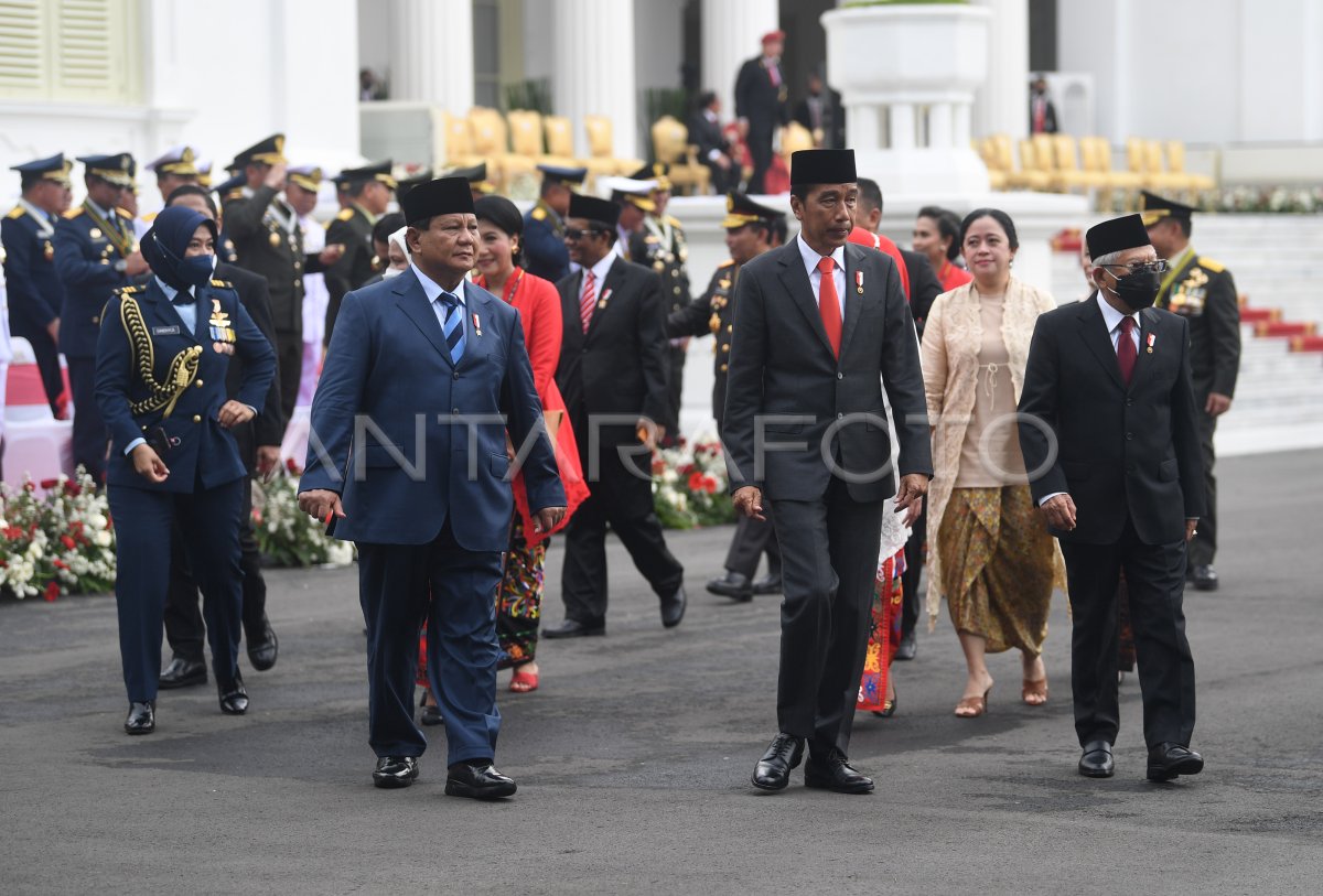 UPACARA HUT KE-77 TNI | ANTARA Foto