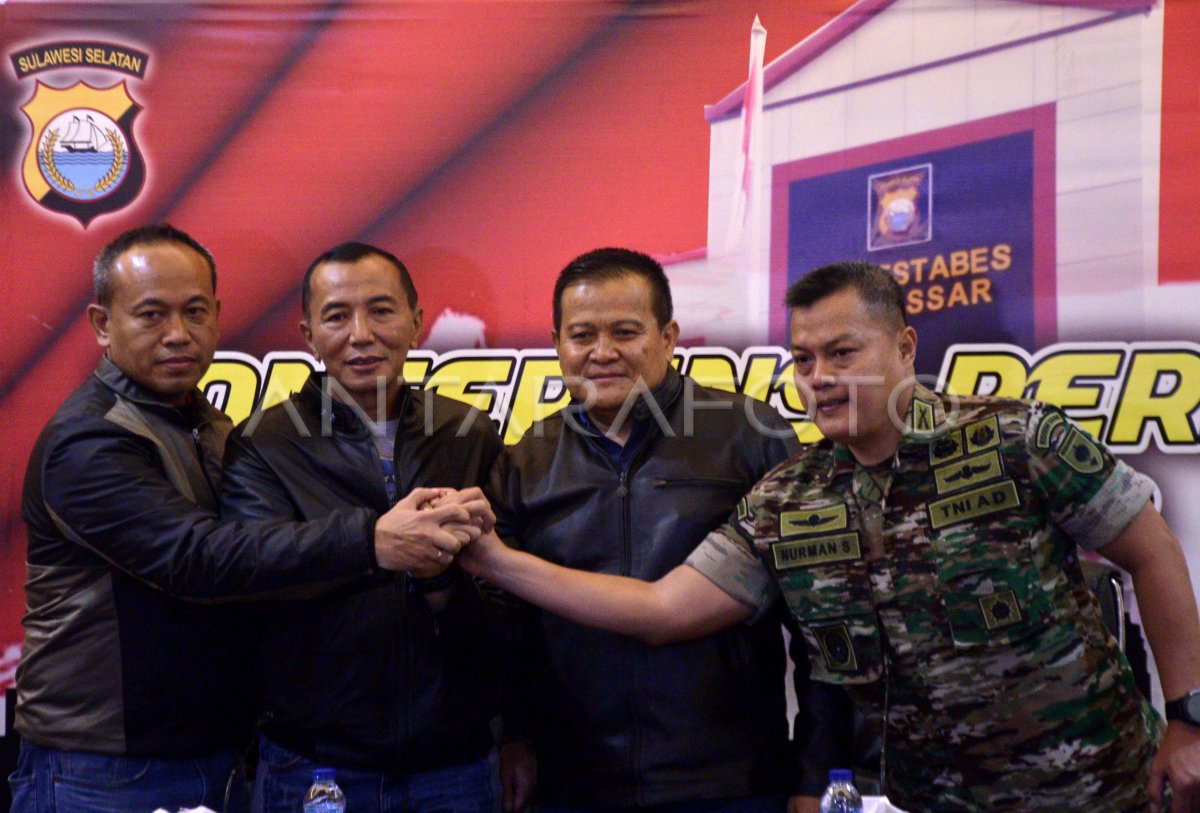 JALAN DAMAI PERSELISIHAN OKNUM POLRI DAN TNI DI MAKASSAR
