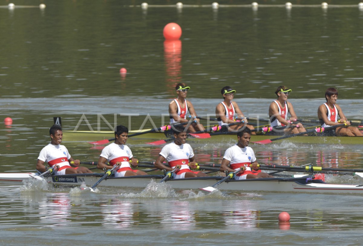 ROWING ASIAN GAMES ANTARA Foto
