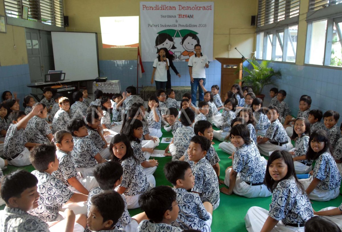 PENDIDIKAN DEMOKRASI | ANTARA Foto