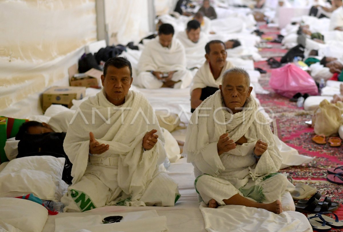 Jelang wukuf di Arafah