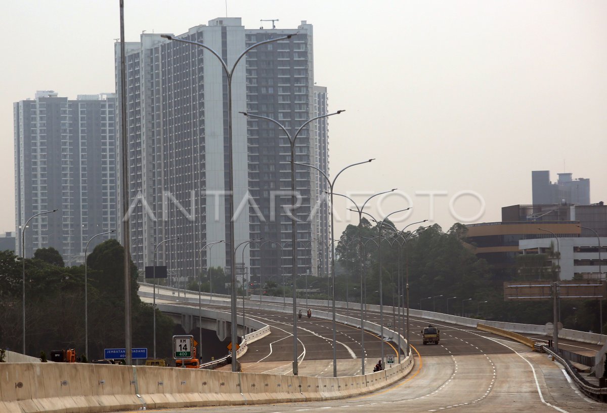 TOL SERBARAJA SEGERA BEROPERASI | ANTARA Foto