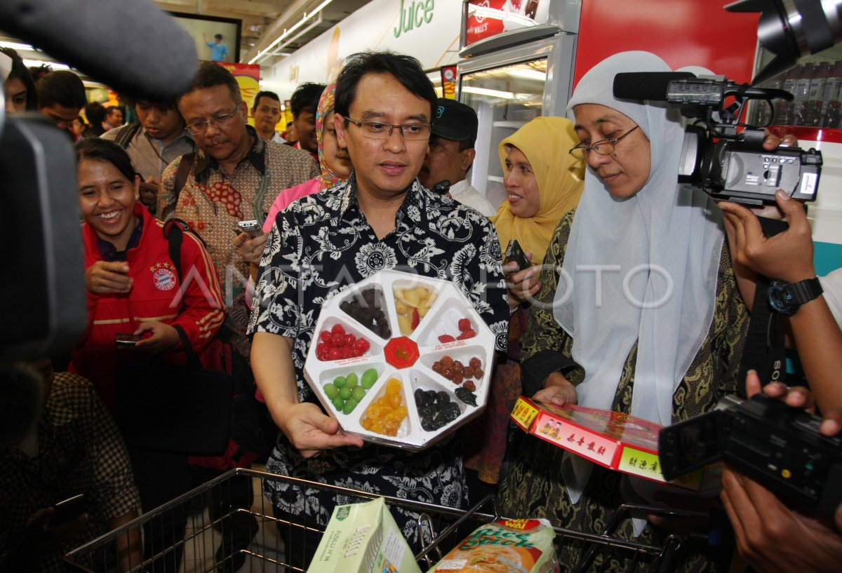 Sidak Makanan Bpom Antara Foto