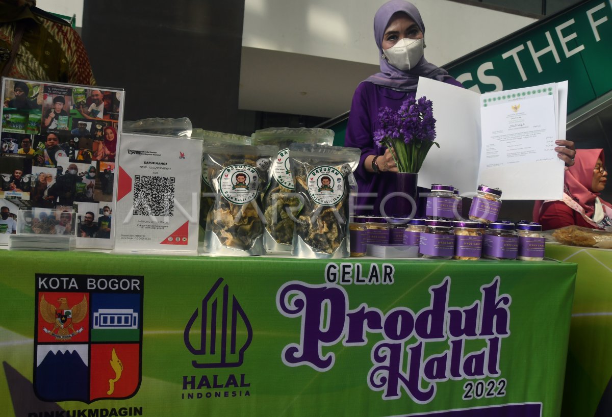 GELAR PRODUK HALAL DI KOTA BOGOR | ANTARA Foto