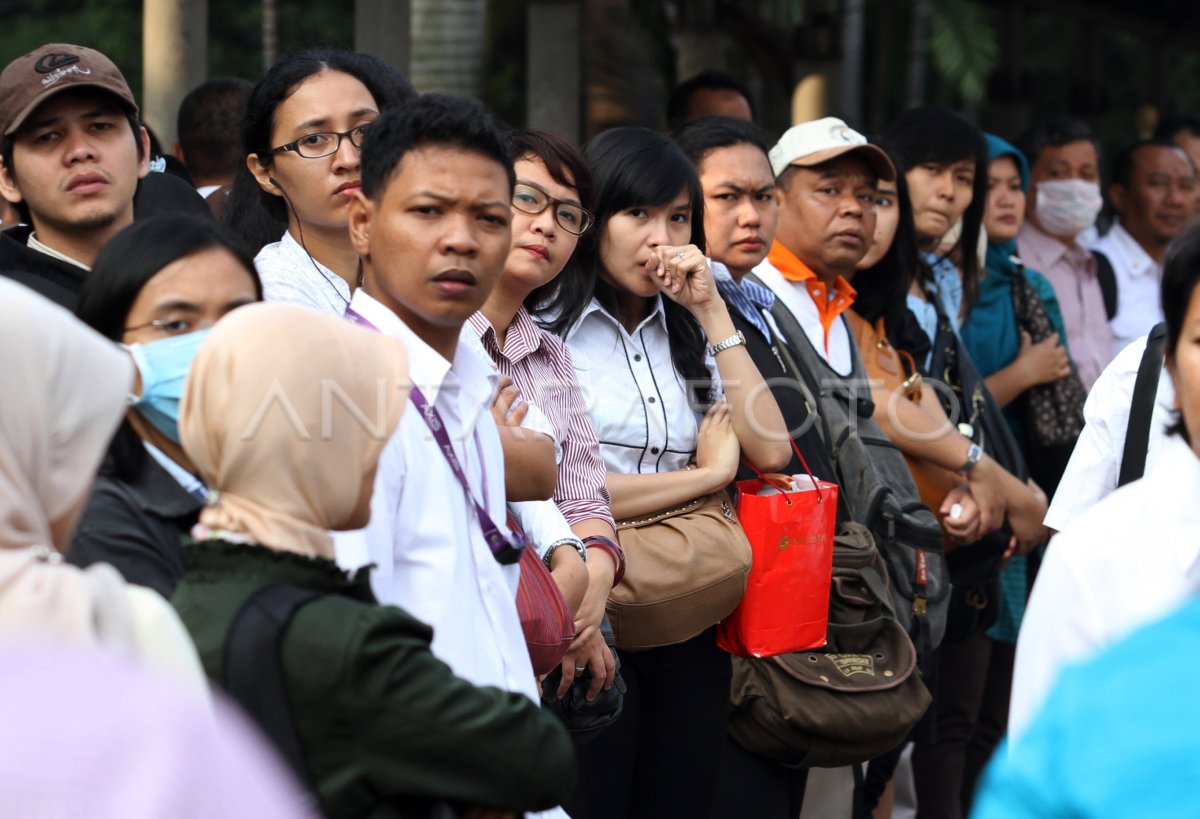 Angka Pengangguran Jakarta Antara Foto