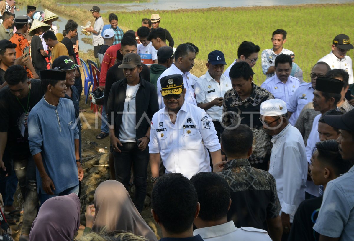 Mentan tanam padi di Takalar