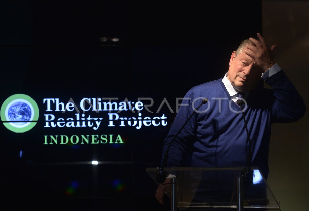 AL GORE DI PAVILIUN INDONESIA