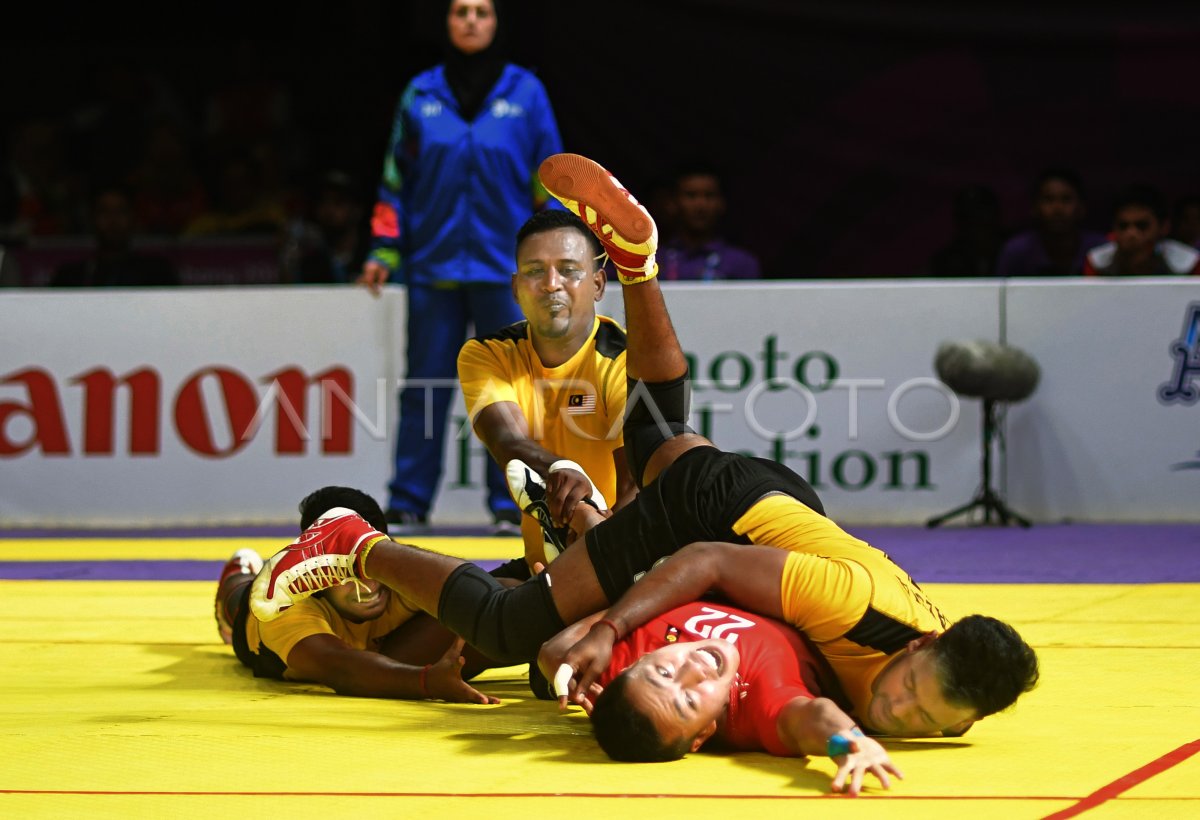 Kabaddi Putra Indonesia Vs Malaysia Antara Foto