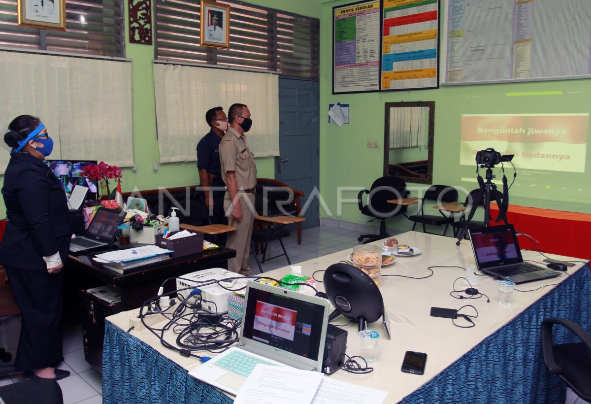 MPLS PESERTA DIDIK BARU SECARA VIRTUAL | ANTARA Foto