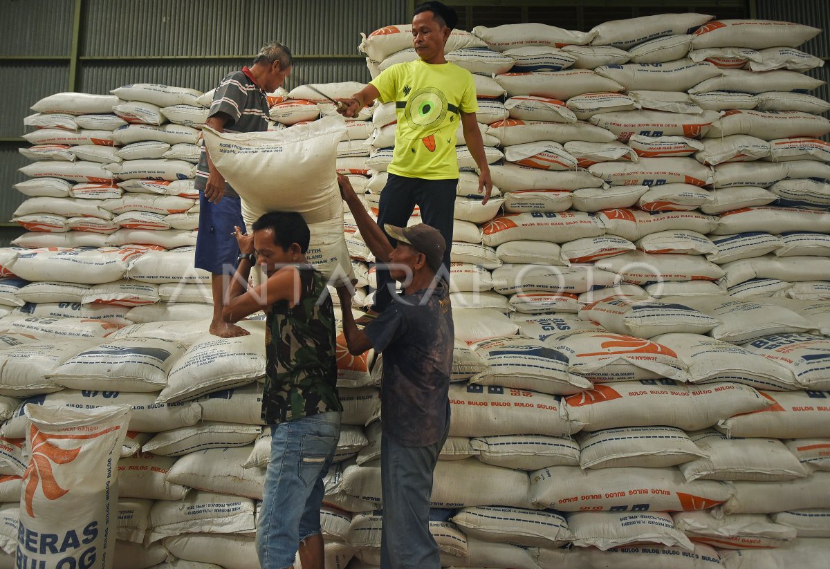 STOK BERAS PEMERINTAH CUKUP HINGGA TRIWULAN I 2022 | ANTARA Foto