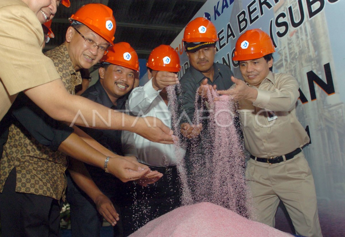 Pupuk Urea Berwarna Antara Foto