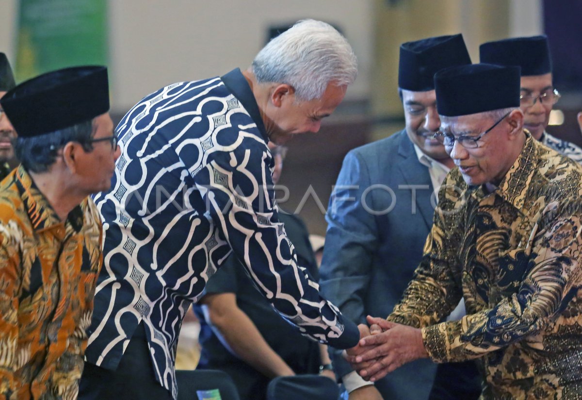 Dialog Terbuka Muhammadiyah Bersama Ganjar-Mahfud | ANTARA Foto