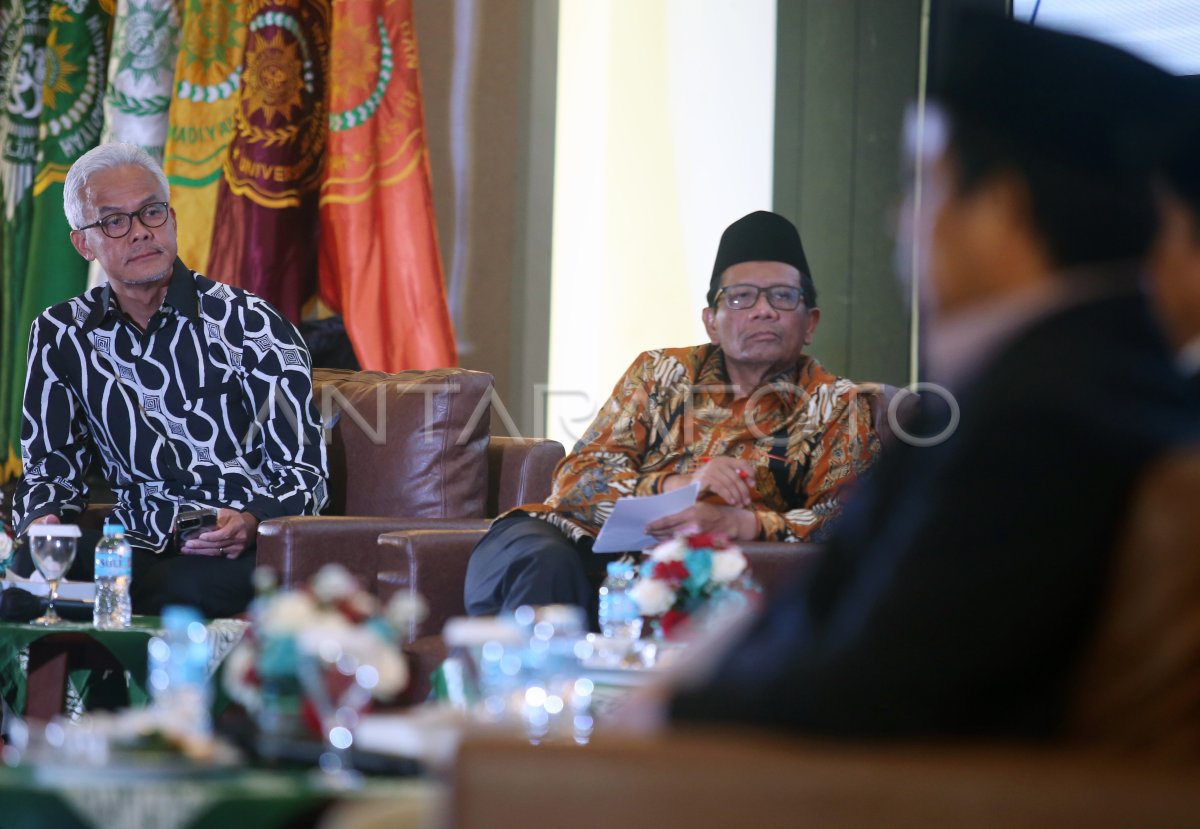 Dialog Terbuka Muhammadiyah Bersama Ganjar-Mahfud | ANTARA Foto