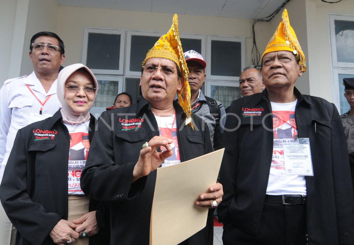 PENDAFTARAN CALON GUBERNUR SULTENG | ANTARA Foto