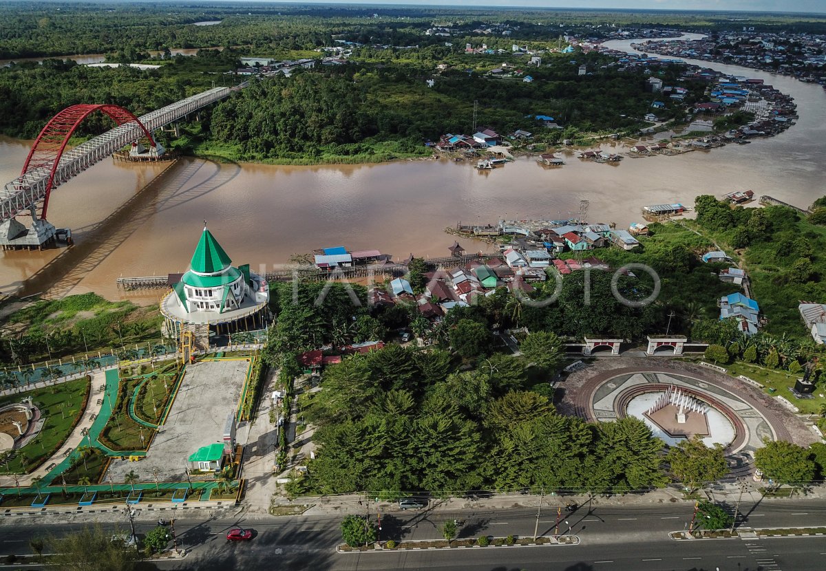 PENUTUPAN TEMPAT DESTINASI WISATA DI PALANGKARAYA | ANTARA Foto