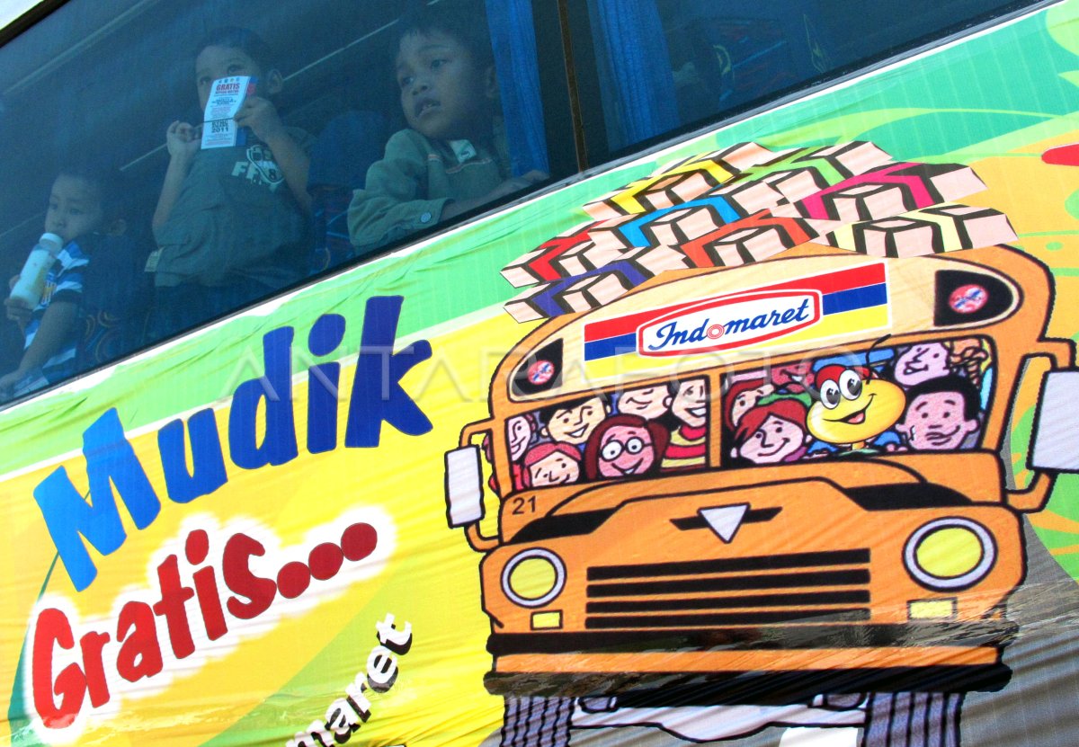MUDIK GRATIS | ANTARA Foto