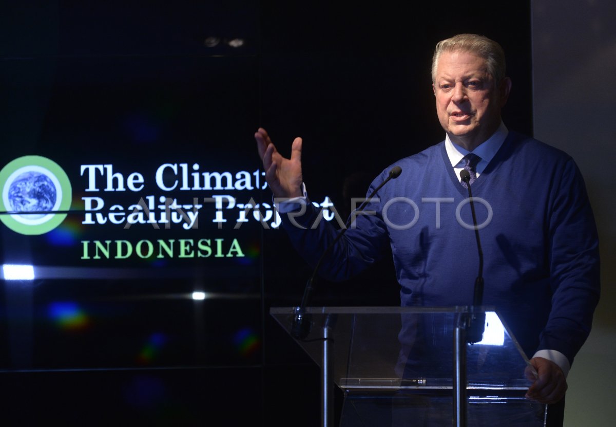 AL GORE DI PAVILIUN INDONESIA