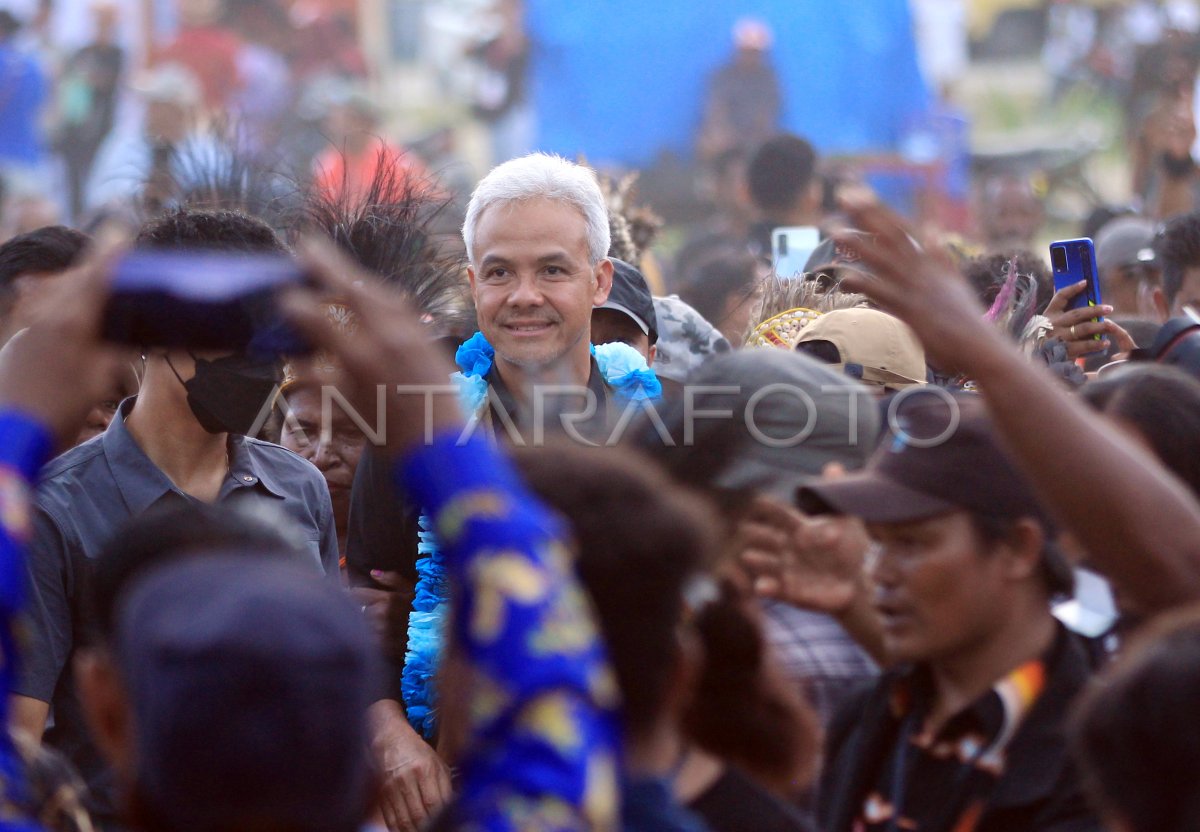 Deklarasi Dukungan Ganjar Mahfud Di Papua | ANTARA Foto