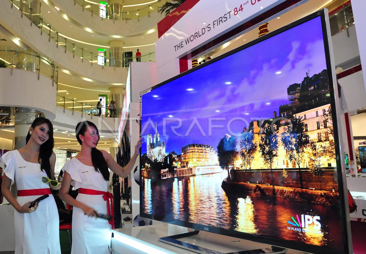 pemasaran-tv-lg-84-inch-antara-foto