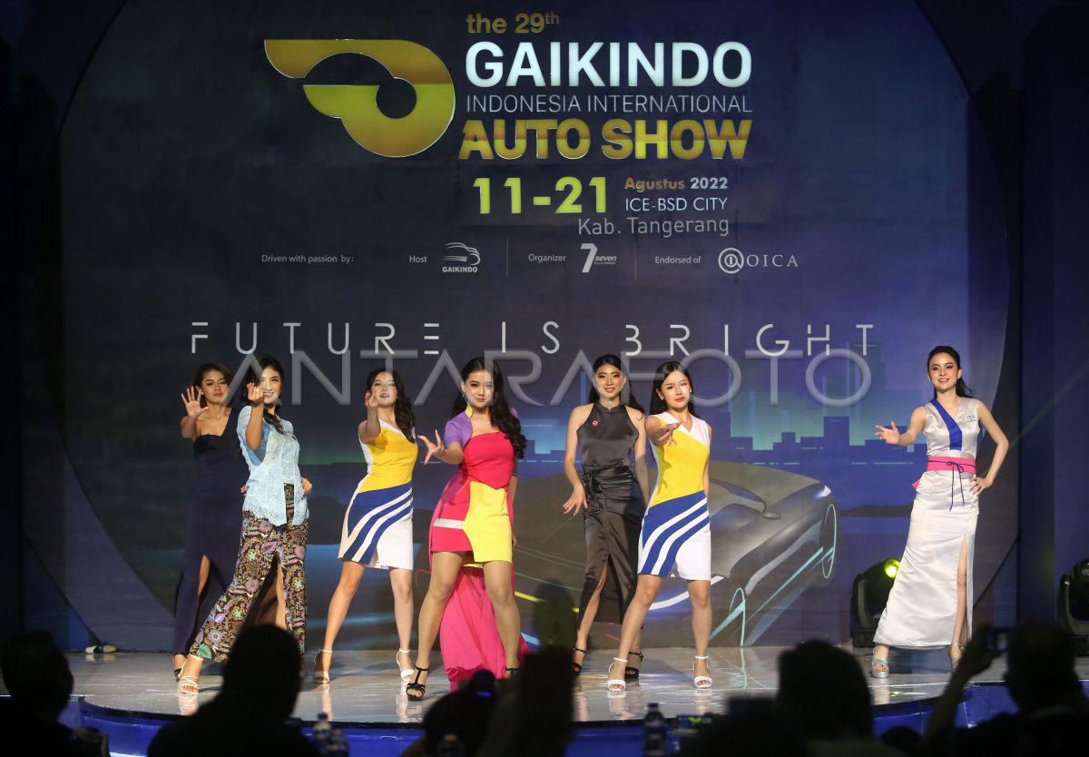 PEMILIHAN MISS AUTO SHOW 2022 ANTARA Foto