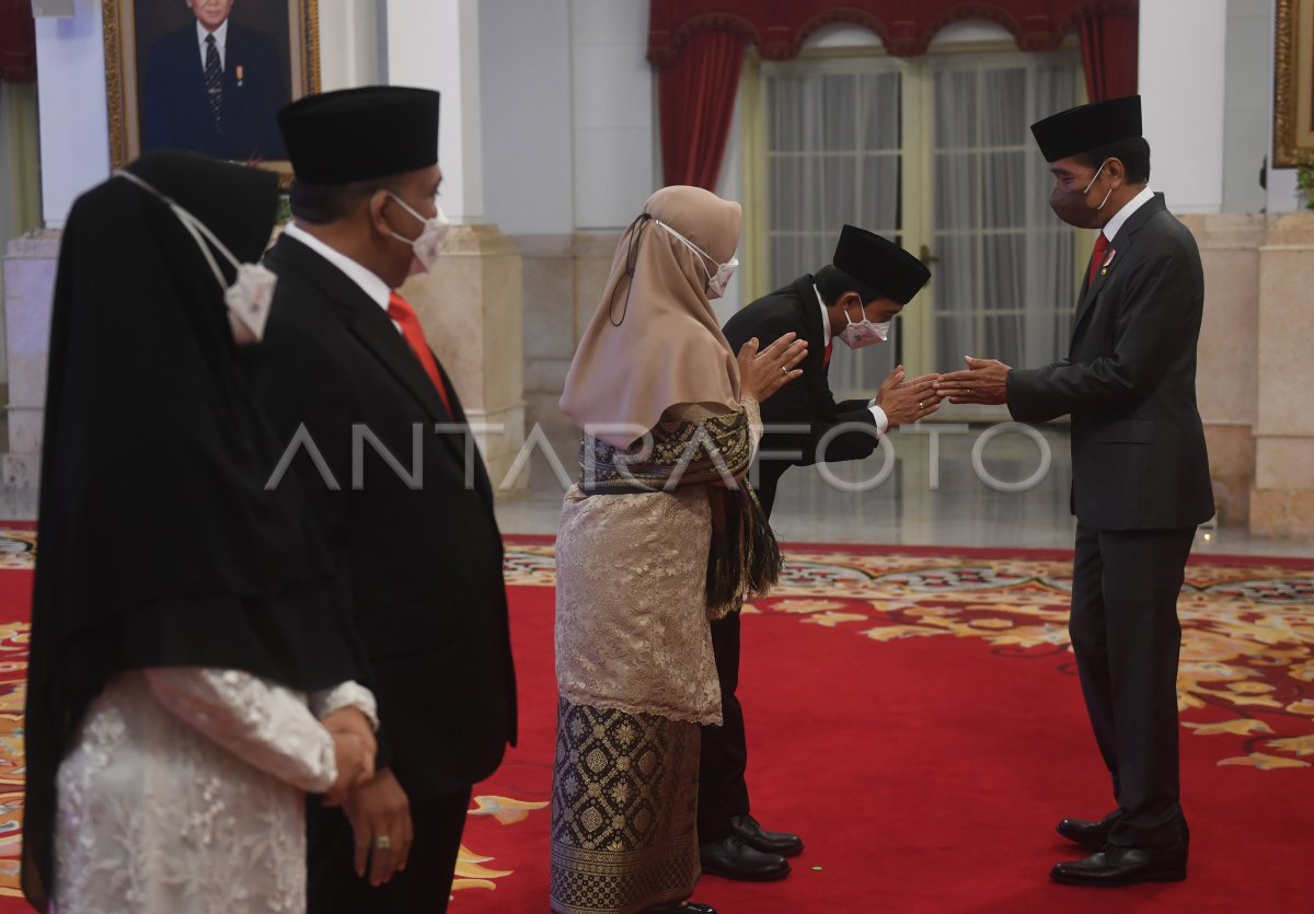 PELANTIKAN MENTERI DAN WAKIL MENTERI | ANTARA Foto