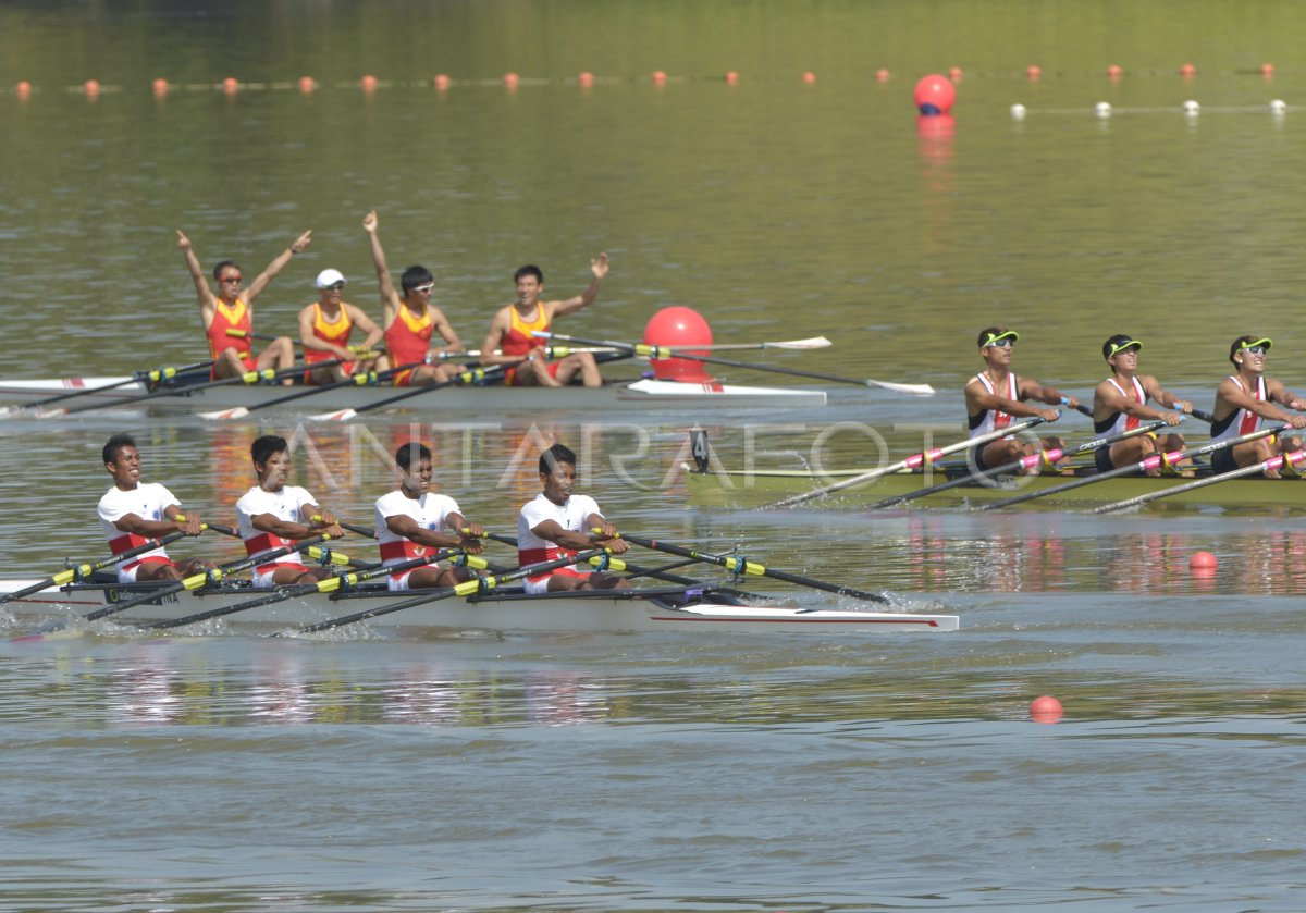 ROWING ASIAN GAMES ANTARA Foto