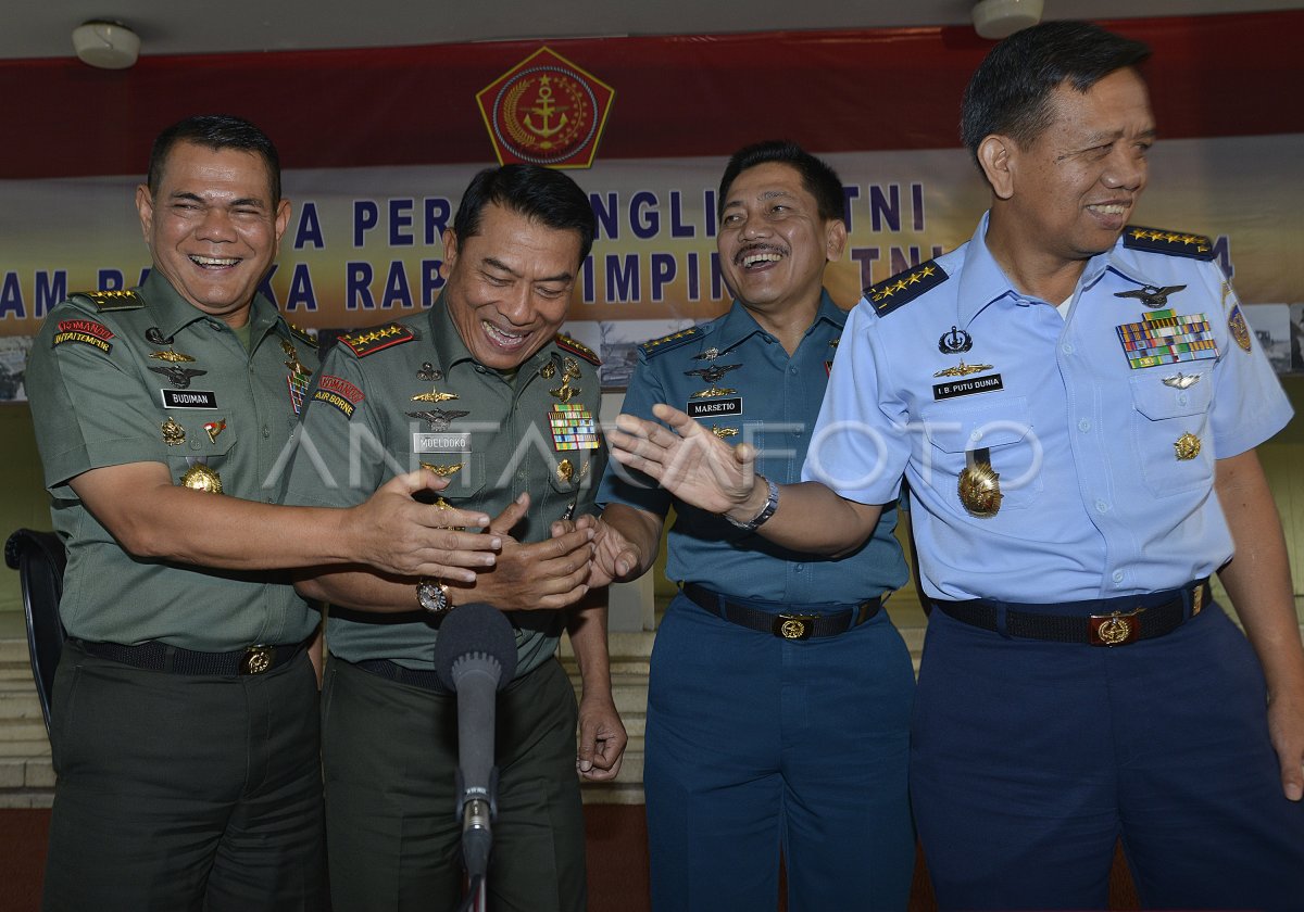 Rapat Pimpinan Tni Antara Foto