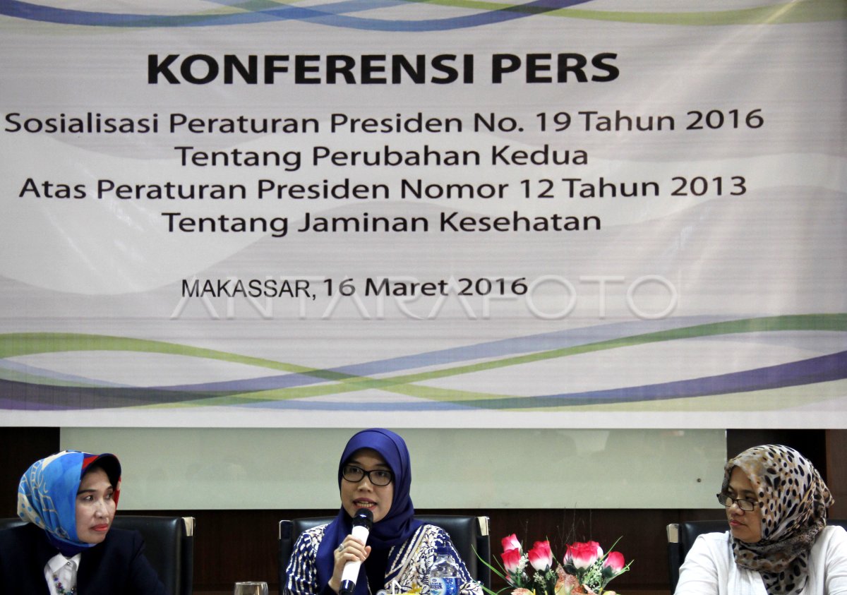 SOSIALISASI KENAIKAN IURAN BPJS KESEHATAN | ANTARA Foto