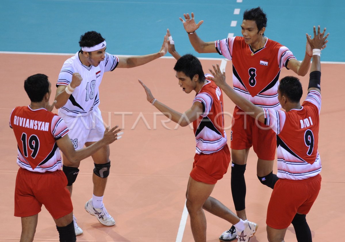 SEA GAMES 2009-SEMIFINAL INDONESIA VS MYANMAR | ANTARA Foto