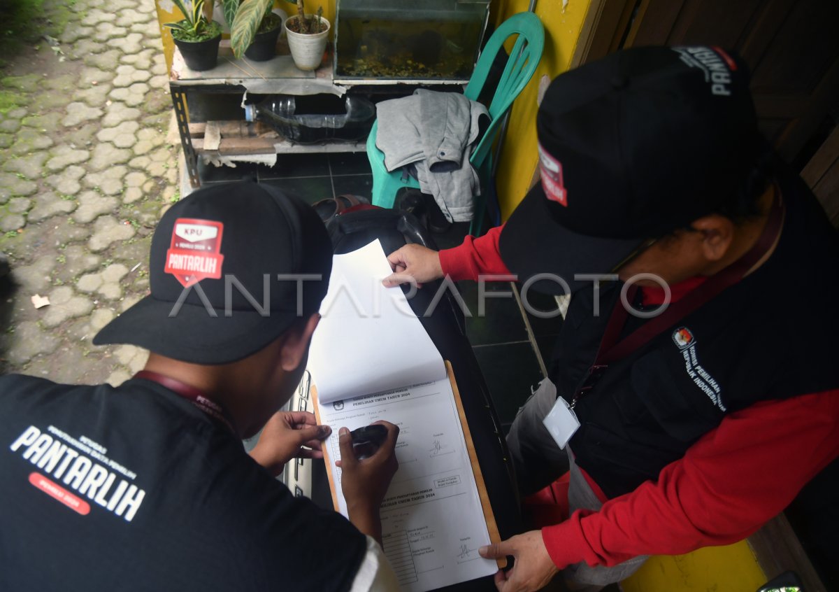 PELAKSANAAN COKLIT PEMILU 2024 DI KOTA BOGOR | ANTARA Foto