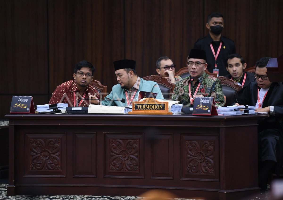 Sidang Lanjutan Sengketa Pilpres 2024 Antara Foto 3715