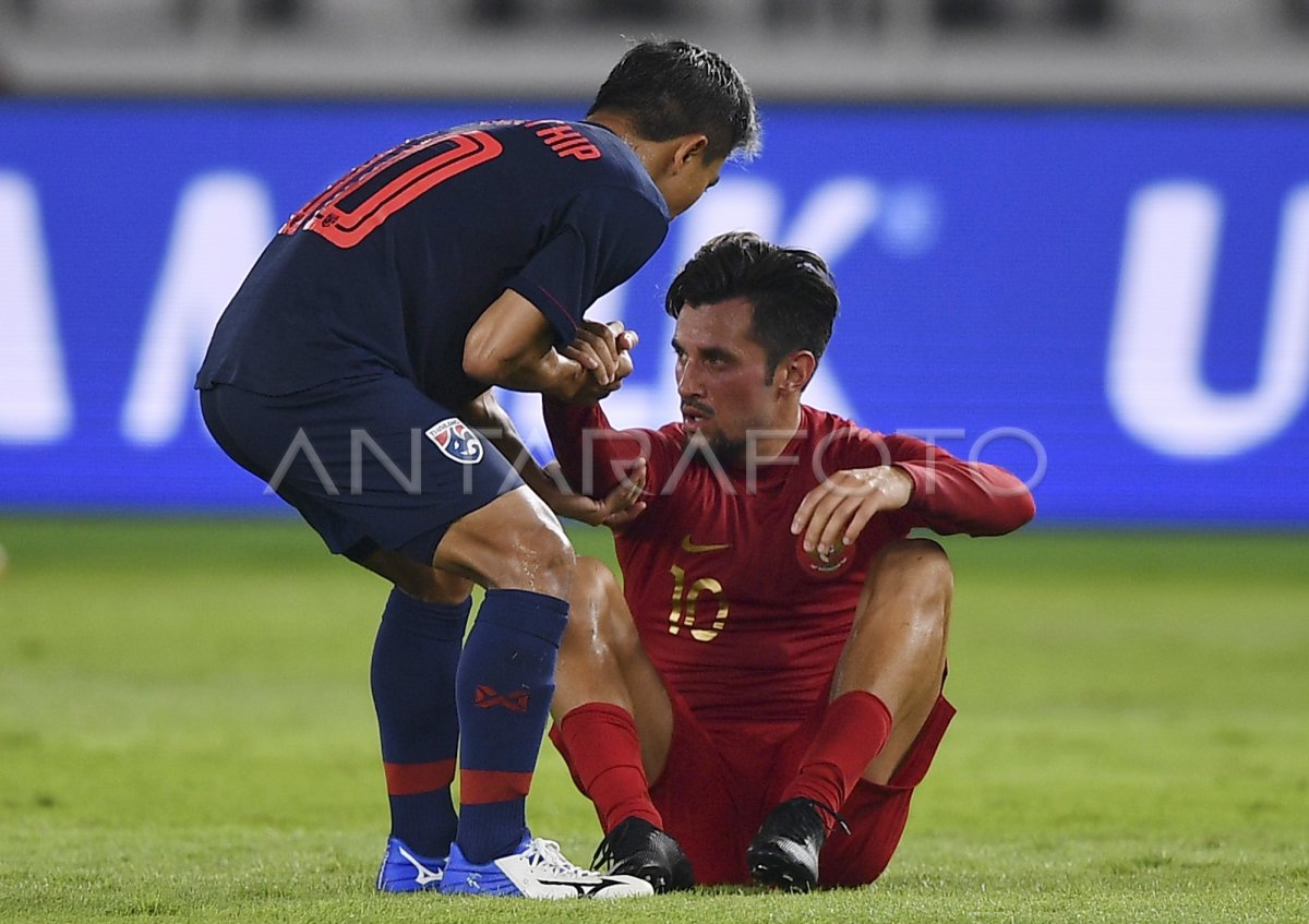 TIMNAS INDONESIA KALAH ANTARA Foto