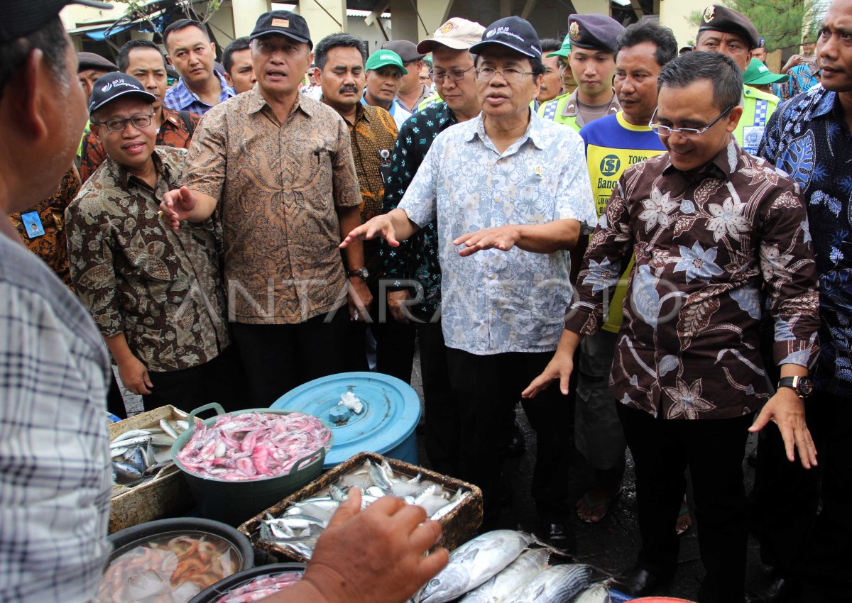 Menko Maritim Kunjungi Pasar Ikan Tradisional Antara Foto