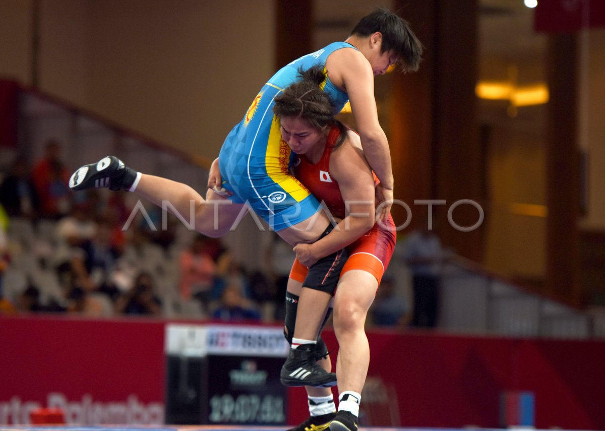 GULAT FREESTYLE 68 KG PUTRI PERUNGGU ANTARA Foto