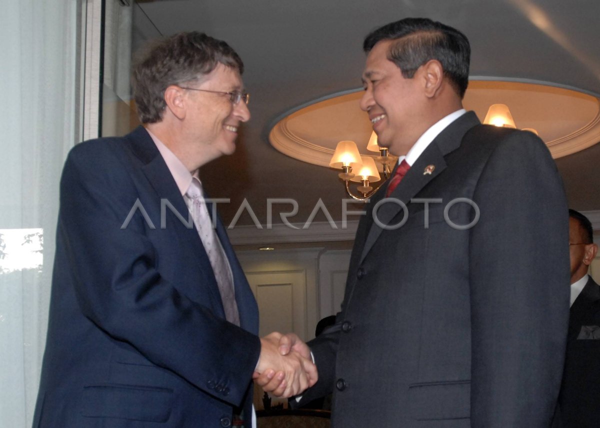 BILL GATES | ANTARA Foto