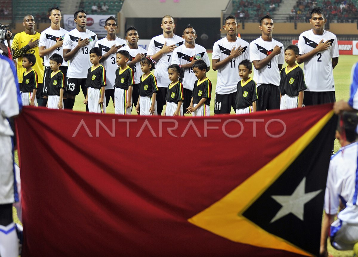 TIM NASIONAL TIMOR LESTE | ANTARA Foto