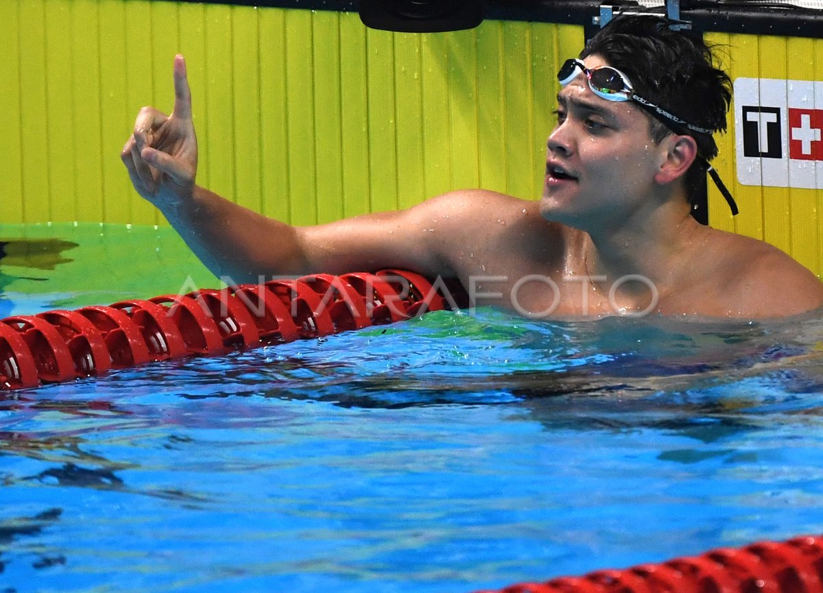 RENANG - FINAL 100 METER GAYA KUPU-KUPU PUTRA | ANTARA Foto