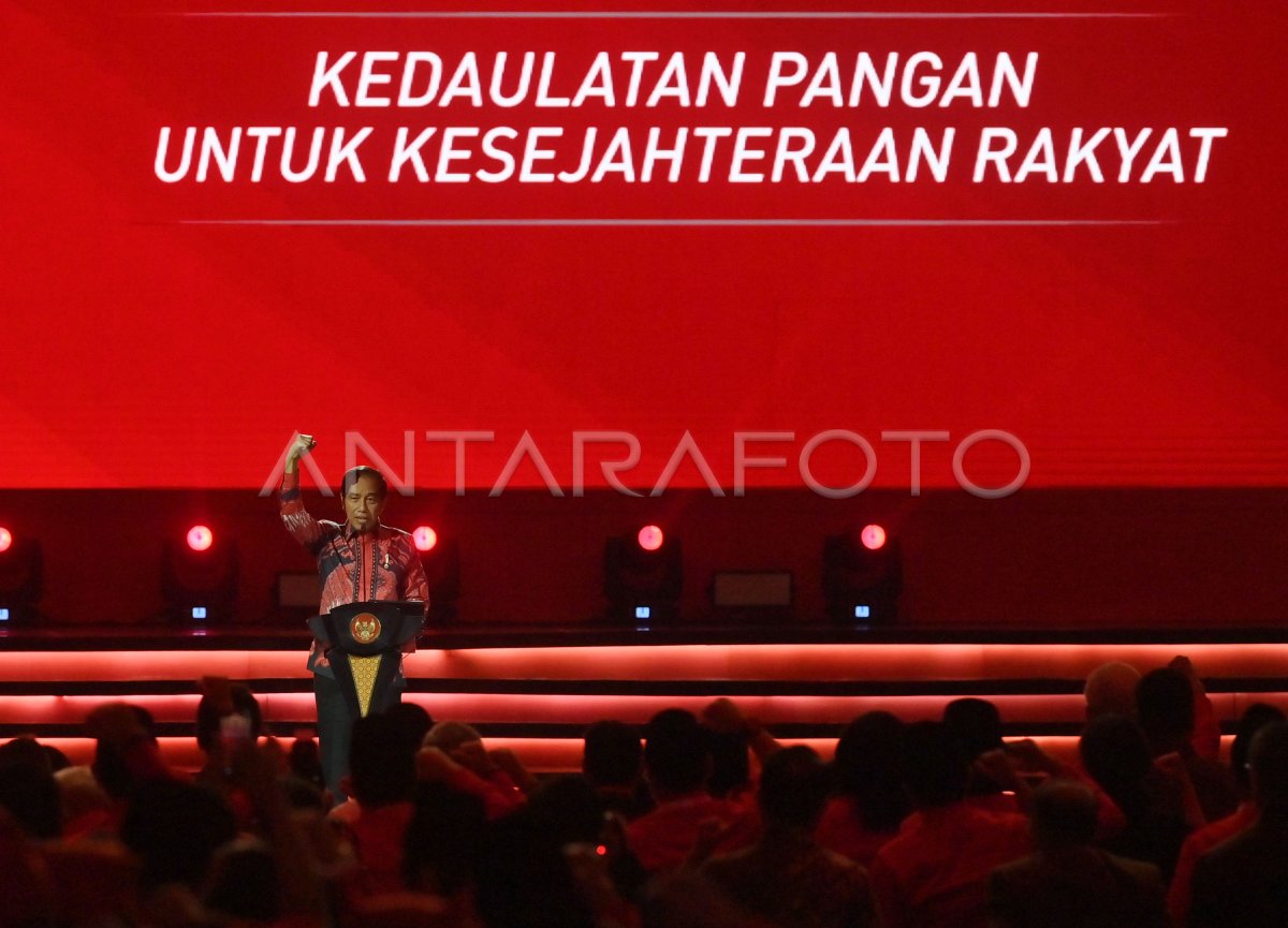 Pembukaan Rakernas PDI Perjuangan | ANTARA Foto