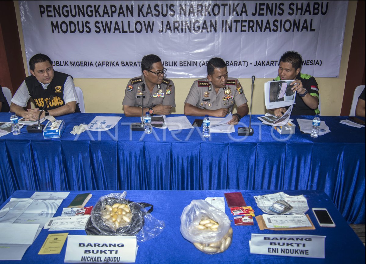 KASUS NARKOTIKA JARINGAN INTERNASIONAL | ANTARA Foto