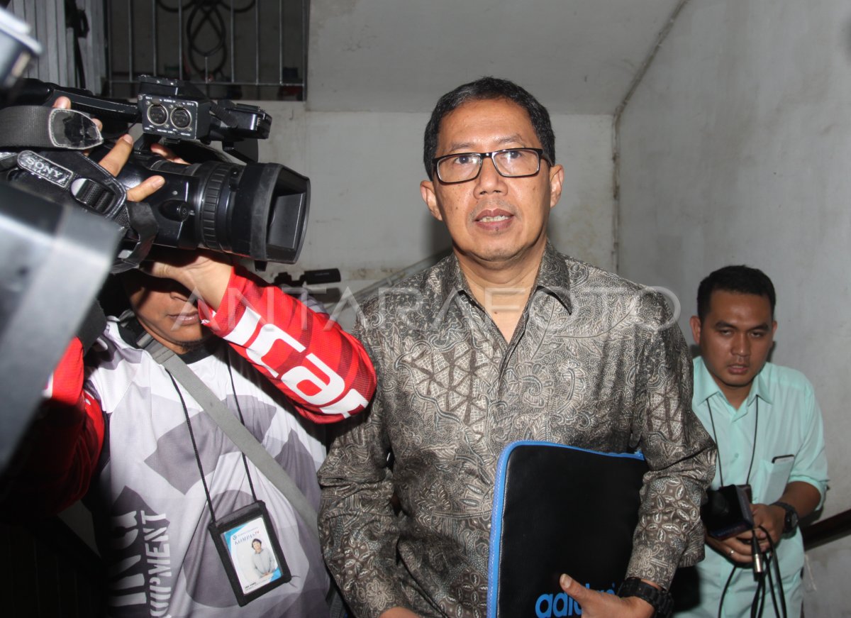 Pemeriksaan Plt Ketua Pssi Joko Driyono Antara Foto