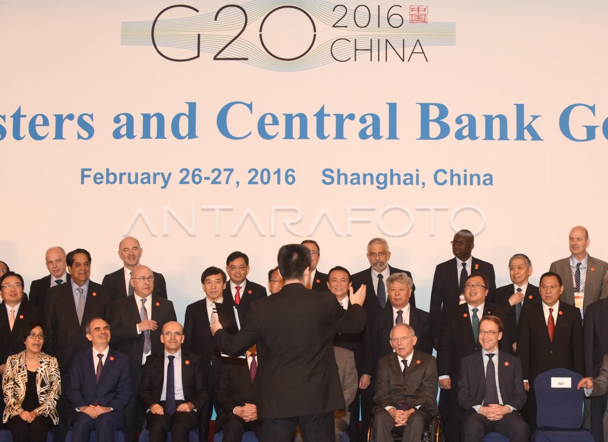 PERTEMUAN MENKEU DAN GUBERNUR BANK SENTRAL G20 | ANTARA Foto