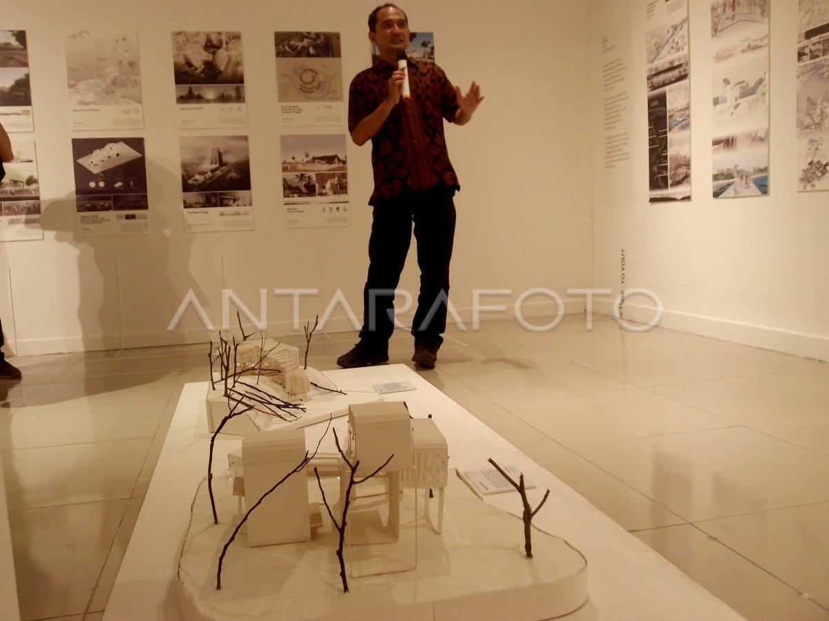 PAMERAN KARYA MAHASISWA ARSITEKTUR INDONESIA | ANTARA Foto