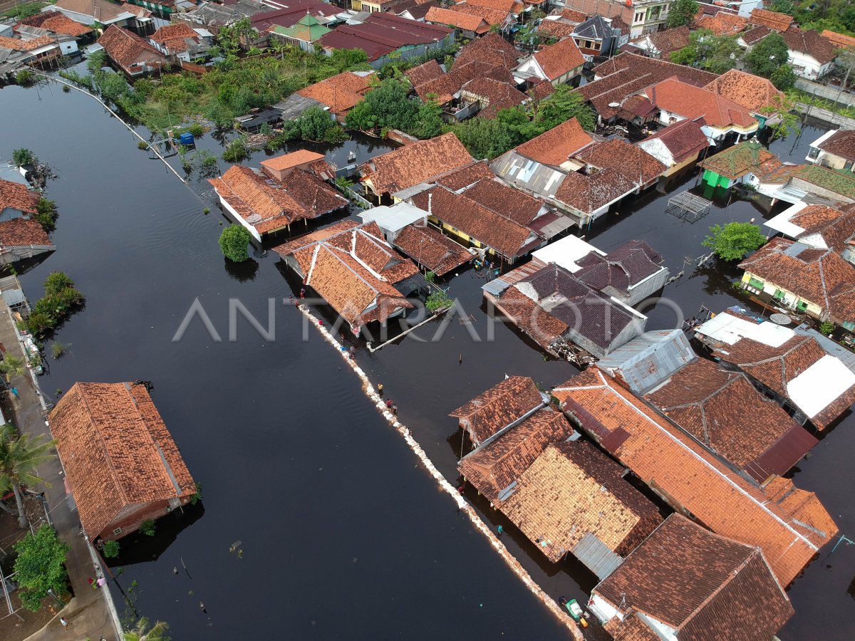 BANJIR ROB KOTA PEKALONGAN MASIH TINGGI | ANTARA Foto