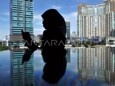 PERTUMBUHAN PROPERTI | ANTARA Foto