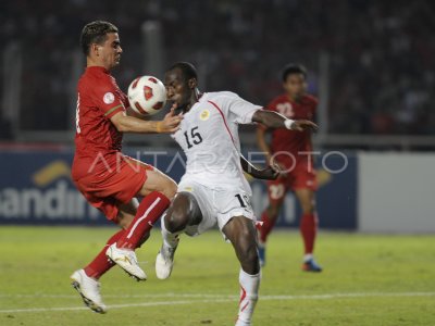 INDONESIA VS BAHRAIN | ANTARA Foto