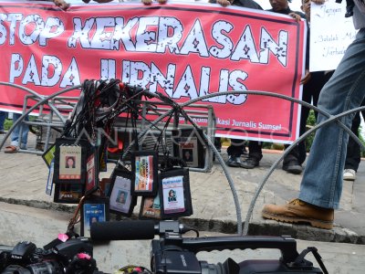 Stop Kekerasan Pada Jurnalis Antara Foto