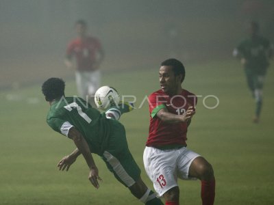 INDONESIA VS ARAB SAUDI | ANTARA Foto