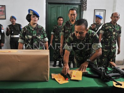 PEMERIKSAAN KASUS LP CEBONGAN | ANTARA Foto