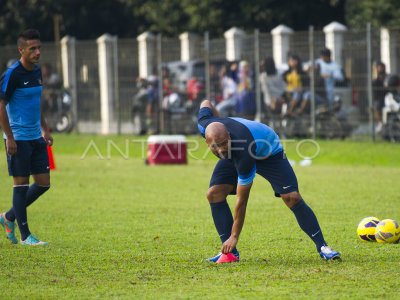 TIMNAS INDONESIA JELANG LAWAN BELANDA | ANTARA Foto