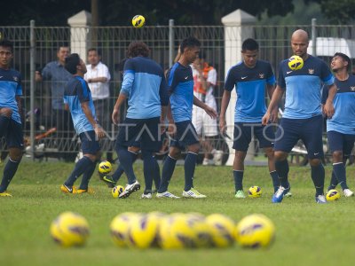 TIMNAS INDONESIA JELANG LAWAN BELANDA | ANTARA Foto